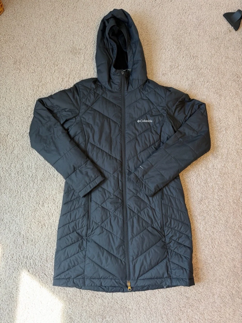 Columbia Women's Heavenly Long Hooded Jacket - Picture 1 of 4